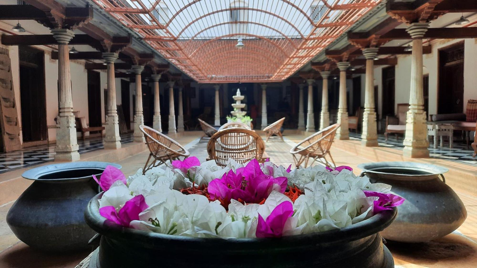 Saratha Vilas Chettinad Kanadukattan Exterior photo